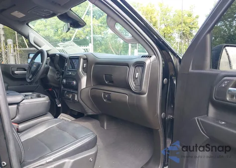 2022 Chevrolet Silverado 1500 4Wd Short Bed Custom z USA, uszkodzony, nr VIN 1GCPDBEK3NZ524853